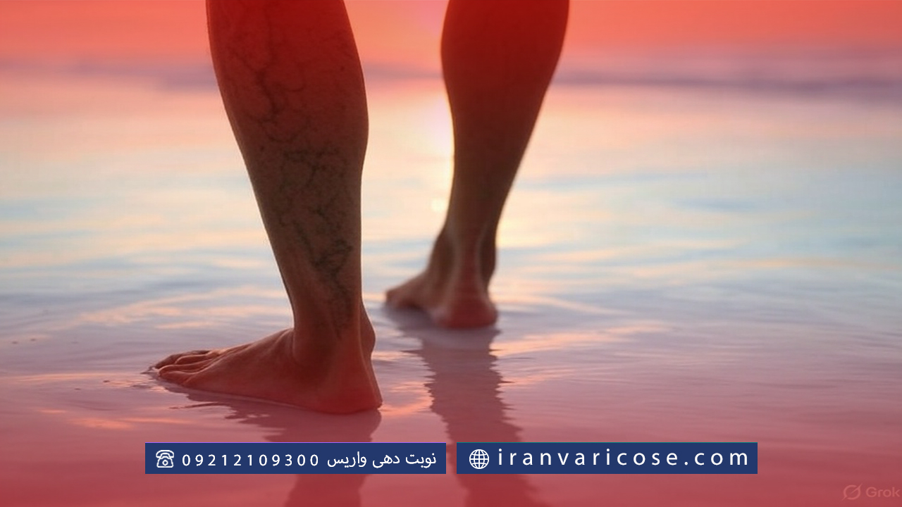 چگونه آب نمک می تواند واریس را درمان کند؟
